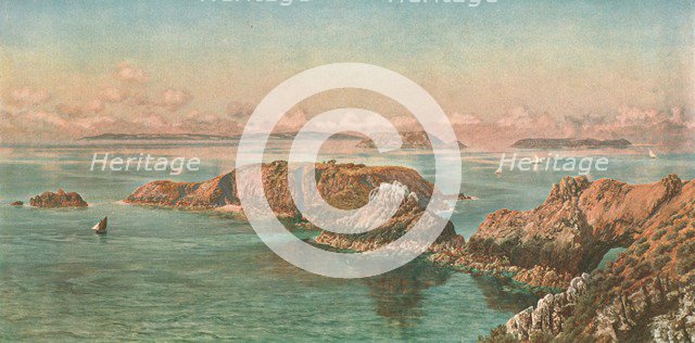 'The Norman Archipelago (Channel Islands)', 1885, (c1902). Creator: Unknown.