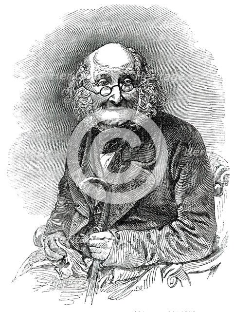 Mr. James Colman, aged 100, Feb. 14, 1850. Creator: Unknown.