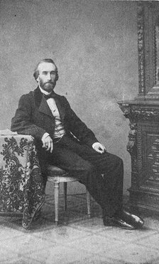Portrait of the composer Léon Gastinel (1823-1906), 1865. Creator: Carjat, Étienne (1828-1906).