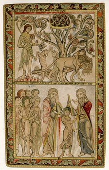 David and Samuel, 1121-1161. Artist: Unknown