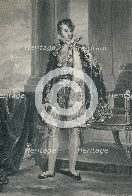 'Prince Camillo Borghese - Second Husband of Pauline Bonaparte', c1810, (1896). Artist: T Johnson.
