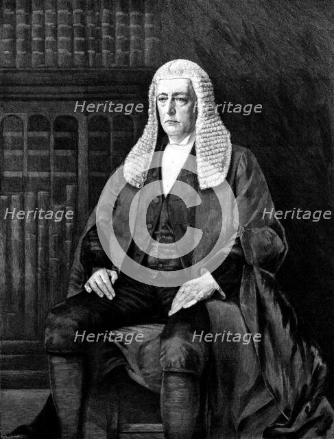 The Right Hon. William Court Gully, Speaker of the House of Commons, 1895. Creator: P Naumann.