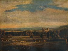 'Naworth Castle', c1826. Artist: John Constable.