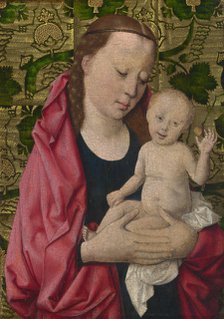 The Virgin and Child, ca 1465. Artist: Bouts, Dirk, (Workshop)  