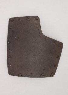 Left Breastplate from a Brigandine, Italian, ca. 1450. Creator: Unknown.
