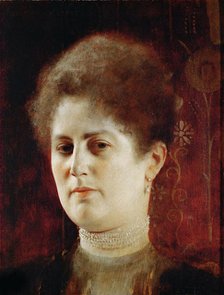 Portrait of a woman , 1894. Creator: Klimt, Gustav (1862-1918).