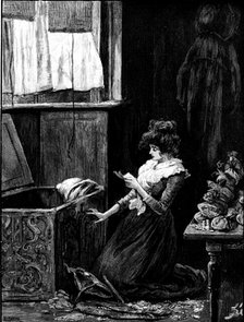 It was a note on the contents of the parcel, written by the owner, 1890. Creator: R. Taylor.