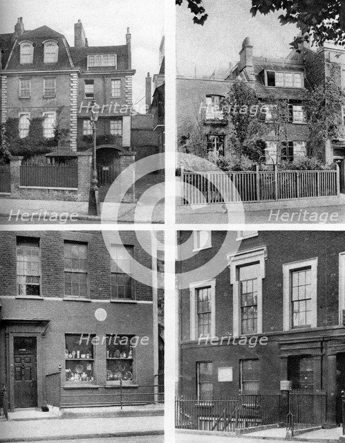 Homes of famous painters, London, 1926-1927. Artist: Whiffin