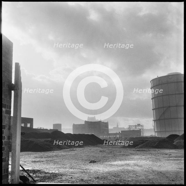 Etruria Gas Works, Etruscan Street, Etruria, Hanley, Stoke-on-Trent, 1965-1968. Creator: Eileen Deste.