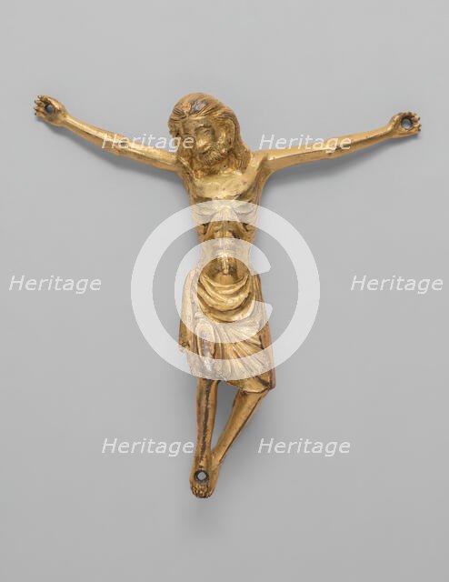 Corpus from a Processional Cross, 1370/1430. Creator: Unknown.