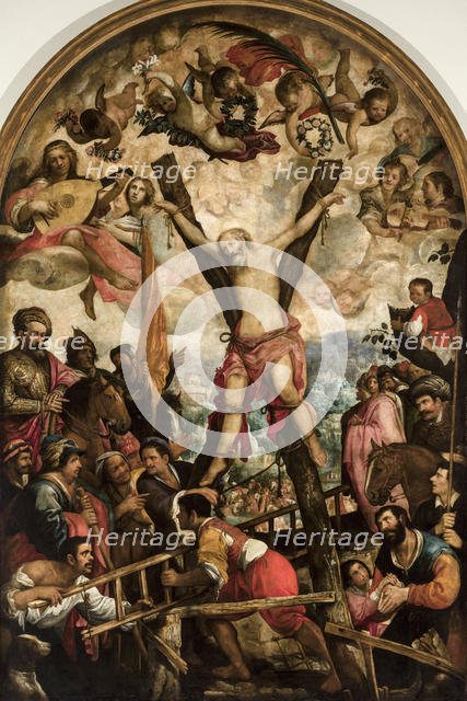 The Martyrdom of Saint Andrew, c. 1610. Creator: Roelas (Ruela), Juan de (c. 1570-1625).