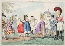 Dandies of 1817 and Monstrosities of 1818, 1835.