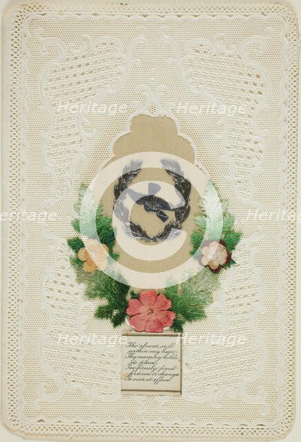 The Absent Still WIthin my Heart (valentine), n.d. Creator: Unknown.