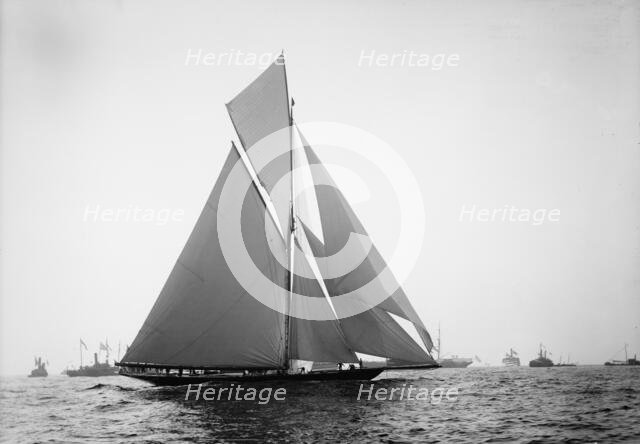 Valkyrie II, (1893?). Creator: John S Johnston.