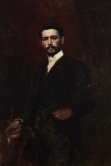 Portrait of Józef Unierzyski, c1887. Creator: Stanislaw Jakub Rostworowski.