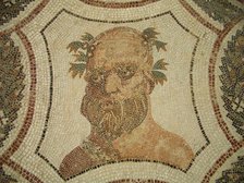 Mosaic, El Jem Museum, El Djem, Tunisia, 2009. Creator: Amanda Waite.