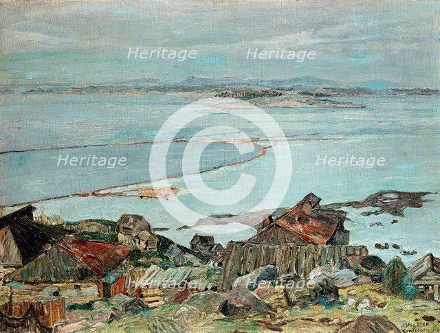 Kandalaksha, 1925. Creator: Vogeler, Heinrich (1872-1942).