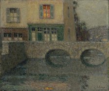Le Pont, Between 1931 and 1938. Creator: Le Sidaner, Henri (1862-1939).