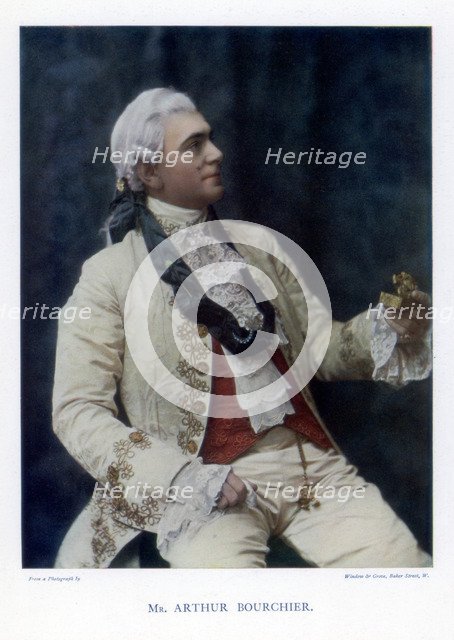 Arthur Bourchier, English actor, 1901.Artist: Window & Grove