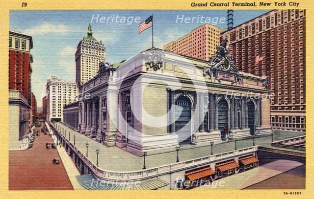 Grand Central Terminal, New York City, New York, USA, 1933. Artist: Unknown