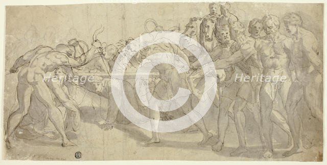 Calvary, n.d. Creator: Rombout van Troyen.