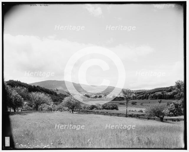 Connecticut River Valley, Vt., toward Ludlow from the south, between 1900 and 1906. Creator: Unknown.