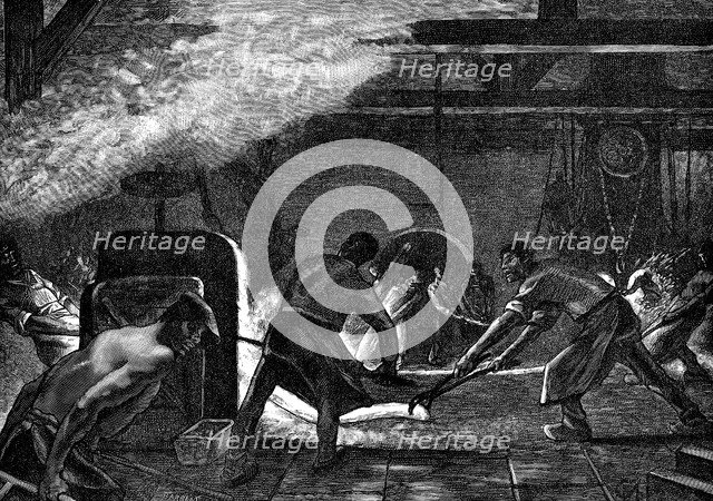 Rolling mills, Saint-Jacques works, Chatillon-Commentry Company, France, 1894. Artist: Unknown