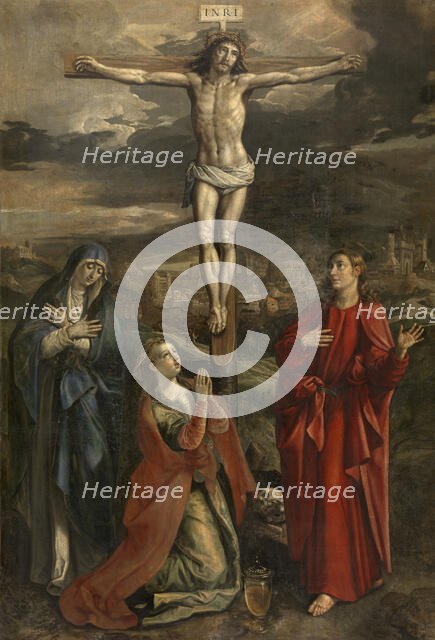 Calvary, 1600. Creator: Martin de Vos.