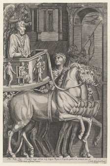 Speculum Romanae Magnificentiae: Triumph of Marcus Aurelius, 1583., 1583. Creator: Anon.