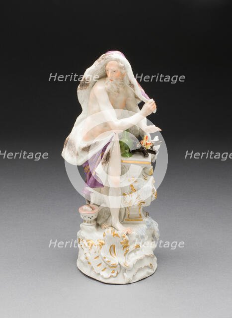 Winter, Meissen, c. 1755. Creator: Meissen Porcelain.