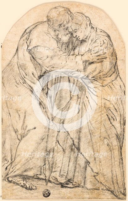 Joachim and Anna, 1609-1699. Creator: Juan Ribalta.