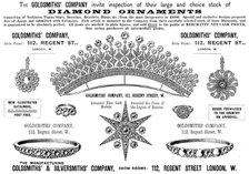 Advertisement for the Goldsmiths & Silversmiths' Company, 1895. Creator: Unknown.