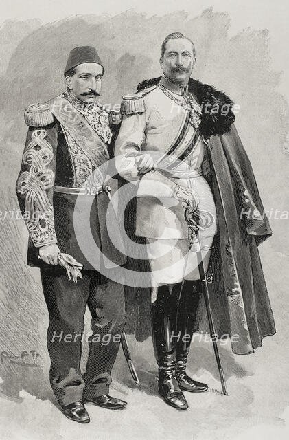 Journey of the German Emperors to the Holy Land: Constantinople, October 1898.  Creator: Unknown.