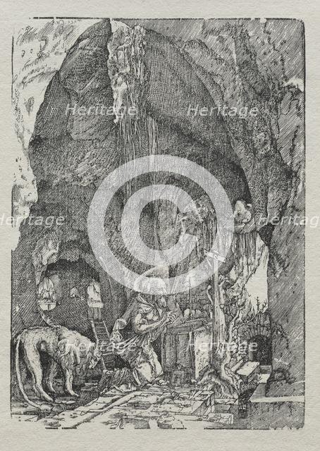 St. Jerome in the Cave, c. 1513-15. Creator: Albrecht Altdorfer (German, c. 1480-1538).
