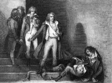 Suicide of Romme, Goujon, Duquesnoy, Soubrany and Bourbotte, French Revolution, 1795. Artist: Unknown