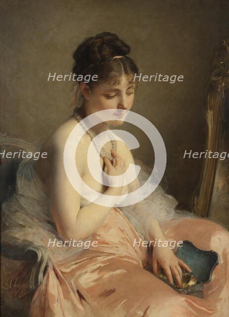 The Pearl-necklace, c19th century. Creator: Charles Chaplin.