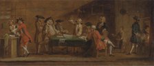 Figures in a Tavern or Coffee House, ca. 1725 or after 1750. Creator: Joseph Highmore.