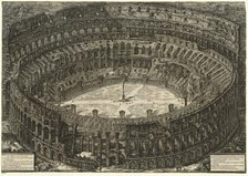Views of Rome: The Colosseum, 1776. Creator: Giovanni Battista Piranesi (Italian, 1720-1778).