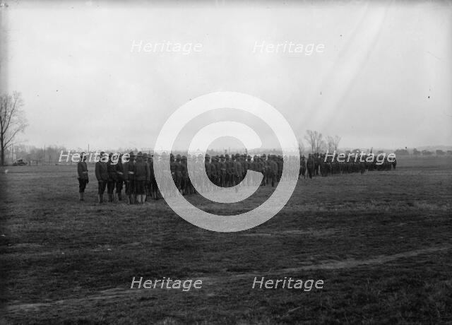 Army, U.S. Negro Troops, 1917. Creator: Harris & Ewing.