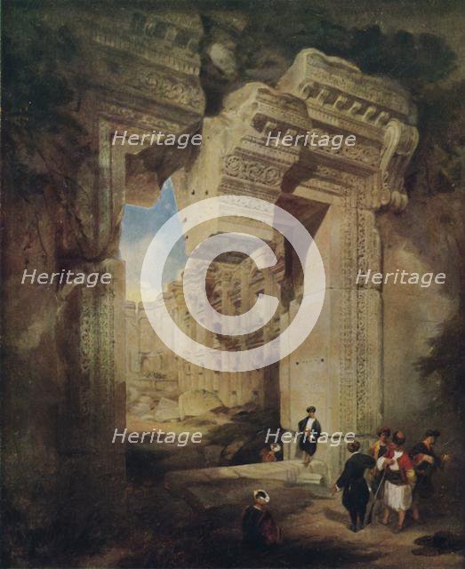 'Baalbec', 1841, (1922). Creator: David Roberts.