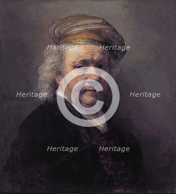 Self-portrait, 1669. Artist: Rembrandt van Rhijn (1606-1669)
