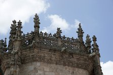 Architectural detail, Braga Cathedral, Portugal, 2009. Artist: Samuel Magal