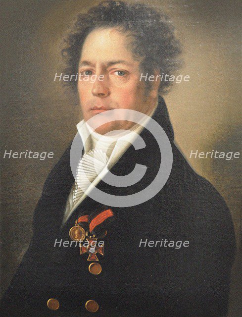 Portrait of Sergey Alexandrovich Norov (1762-1849), First half of the 19th cent..