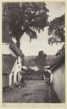31. Exeter, Cottages at Countess Weir, 1860/94. Creator: Francis Bedford.