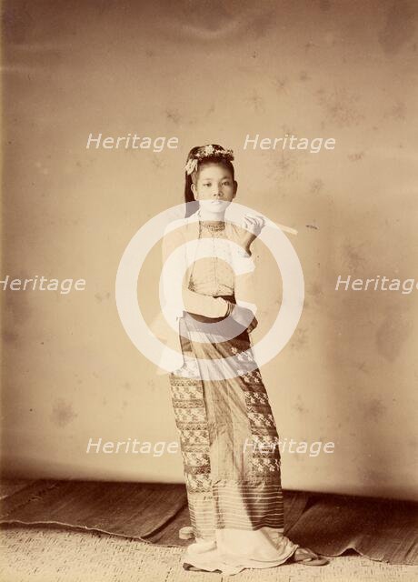 An Interpreter's Wife, about 1885. Creator: Felice Beato.