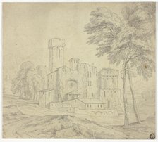Italianate Landscape with Castle, n.d. Creator: Unknown.