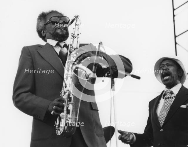 Jimmy Forrest and Al Grey, Capital Radio Jazz Festival, London 1979. Creator: Brian Foskett.