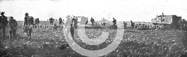 'De la Picardie au Chemin des Dames; L'attaque franco-americaine du sailant de Cantigny..., 1918. Creator: Unknown.