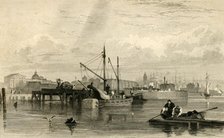 'Liverpool, from the Mersey, No. 1...', mid 19th century. Creator: Robert Brandard.