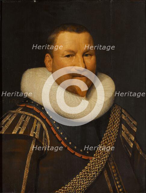 Portrait of Pieter Pietersz Hein (1577-1629), 1629. Creator: Workshop of Jan Daemen Cool.